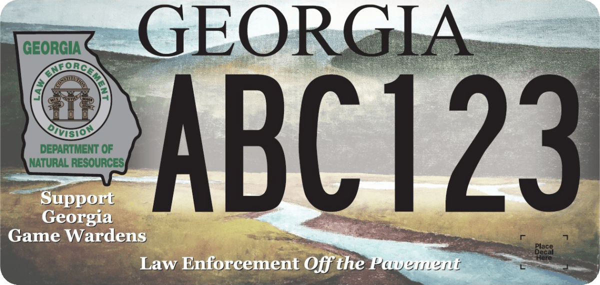 DNR Law Enforcement Specialty License Plate Department Of Natural